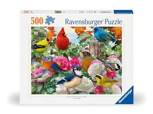 Ravensburger - 12000147 | Garden Birds - 500 Piece Puzzle