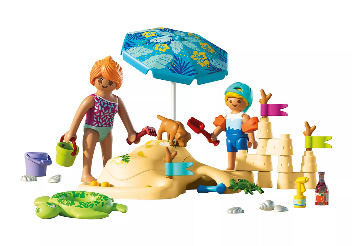 Playmobil - 71906 | My Life - Family Fun with Sandcastles – Castle