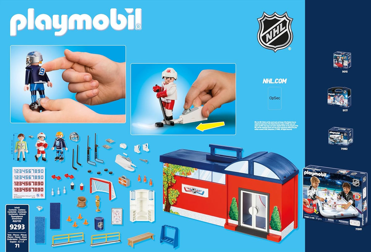 Playmobil - 9293 | NHL: NHL Take Along Arena – Castle Toys