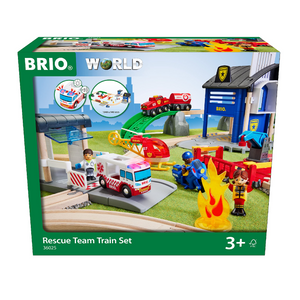 BRIO - 36025 | Rescue Team Train Set