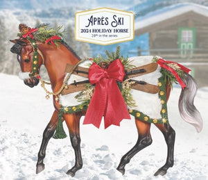 Breyer - 700127 | Apres Ski - 2024 Holiday Horse Special Edition Traditional Size 1:9