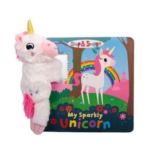 Buddy & Barney - WW001 | Snap & Snuggle My Sparkly Unicorn Book