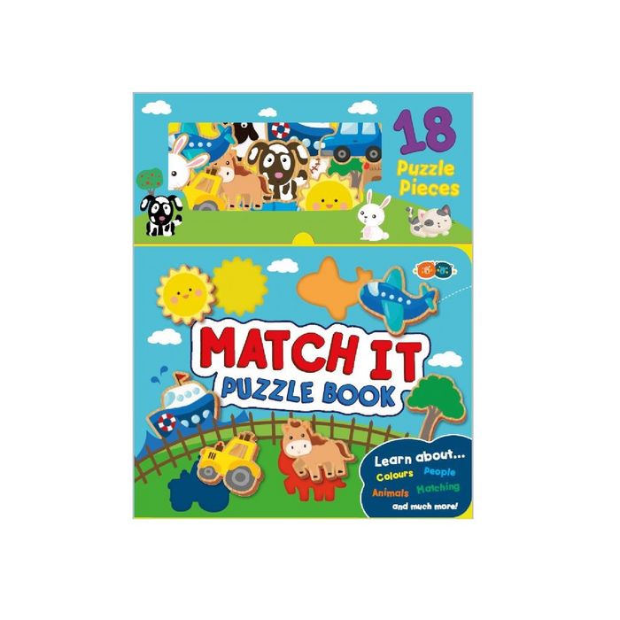 Buddy & Barney - BB138 | Match It Puzzle Book (18 Pieces)