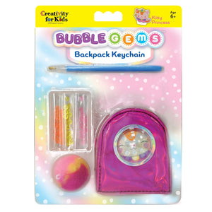 6 | Bubble Gems Backpack Keychain - Kitty Princess