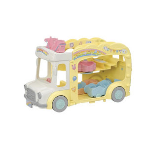 Calico Critters - CC2167 | Rainbow Fun Nursery Bus Calico Critters