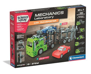 Clementoni - 71532 | Science & Play: Mechanics - Car Transporter 10-in-1