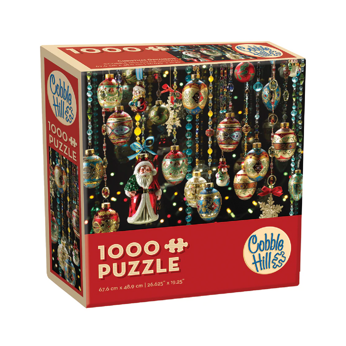 1 | Christmas Ornaments 1,000 Piece Modular Puzzle