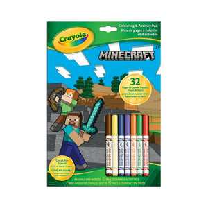 Crayola - 59040 | Minecraft Color & Activity Pad