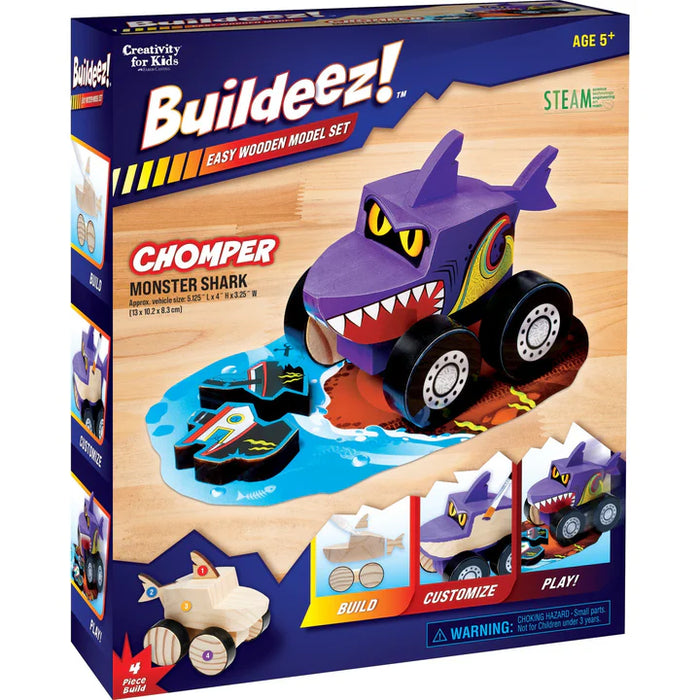 5 | Buildeez Monster Shark Chomper