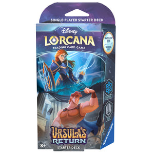 4 | Lorcana - Ursula's Return - Sapphire and Steel Starter Deck