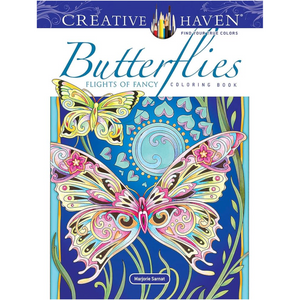 Dover Storybooks - 83677 | Creative Haven:  Butterflies Flights of Fancies