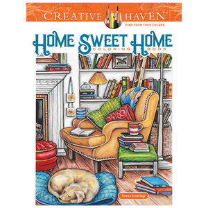 Dover Storybooks - 83757 | Creative Haven: Home Sweet Home Coloring Book