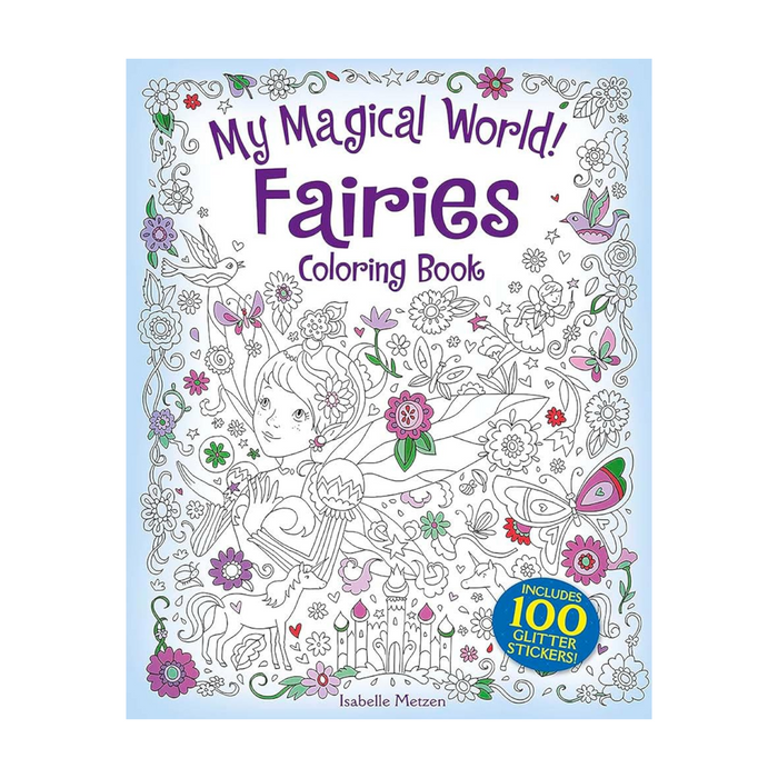 4 | My Magical World! Faries Coloring Book