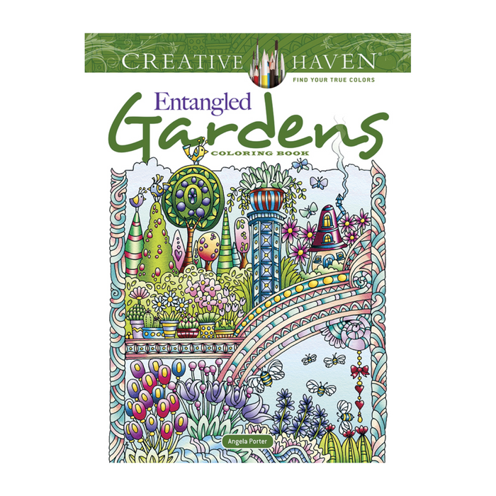 20 | Creative Haven: Entangled Gardens Coloring Book
