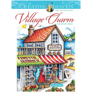 Dover Storybooks - 84967 | Creative Haven: Village Charm Coloring Book