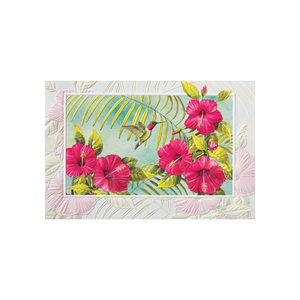 Enesco - 50634 | Card Get Well - ST/6 Hibiscus