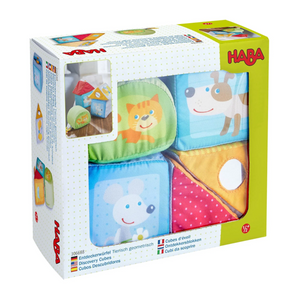 Haba - 306688 | Discovery Cubes Animal Geometry (5 blocks)