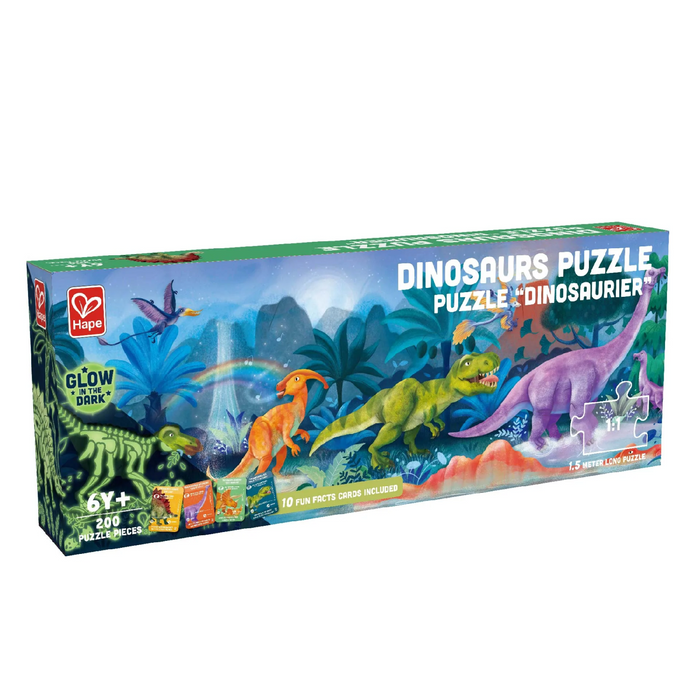 1 | Glow in The Dark Dinosaurs Puzzle - 200-piece glow-in-the-dark