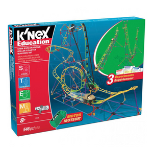 K'NEX - 77078 | K'Nex STEM - Roller Coaster Motorized 546PC