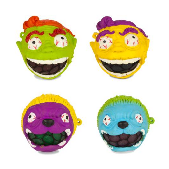 34 | Squeezy Monster Bubble Mouths (Asst) (One per Purchase)