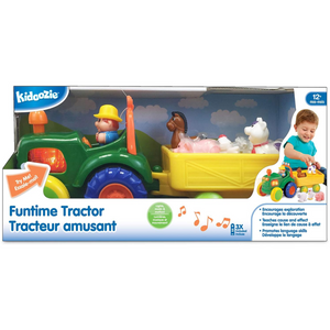 Kidoozie - G02033 | Interactive Funtime Tractor with Animal Sounds