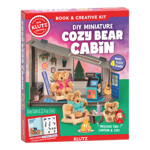 Klutz - 17617 | DIY Miniature Cozy Bear Cabin