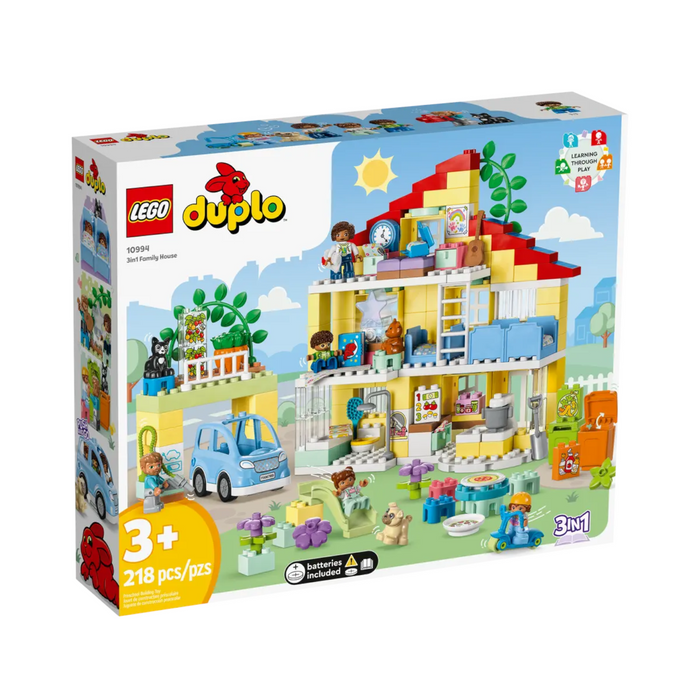 1 | Duplo: 3-in-1 Family House