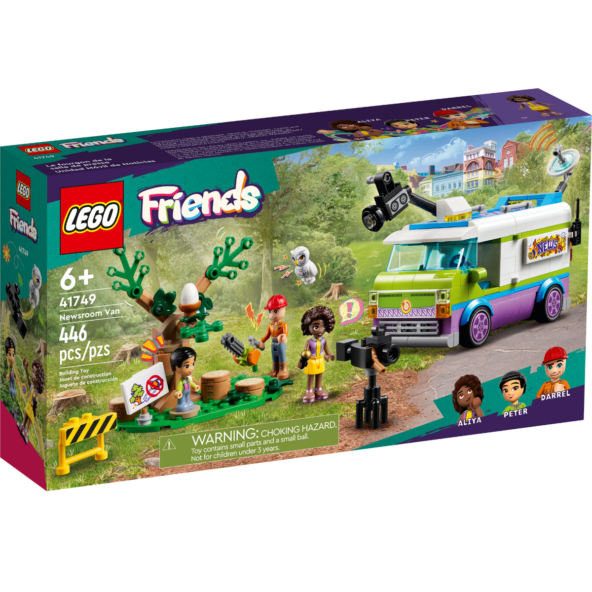 LEGO 41749 Friends Newsroom Van Castle Toys