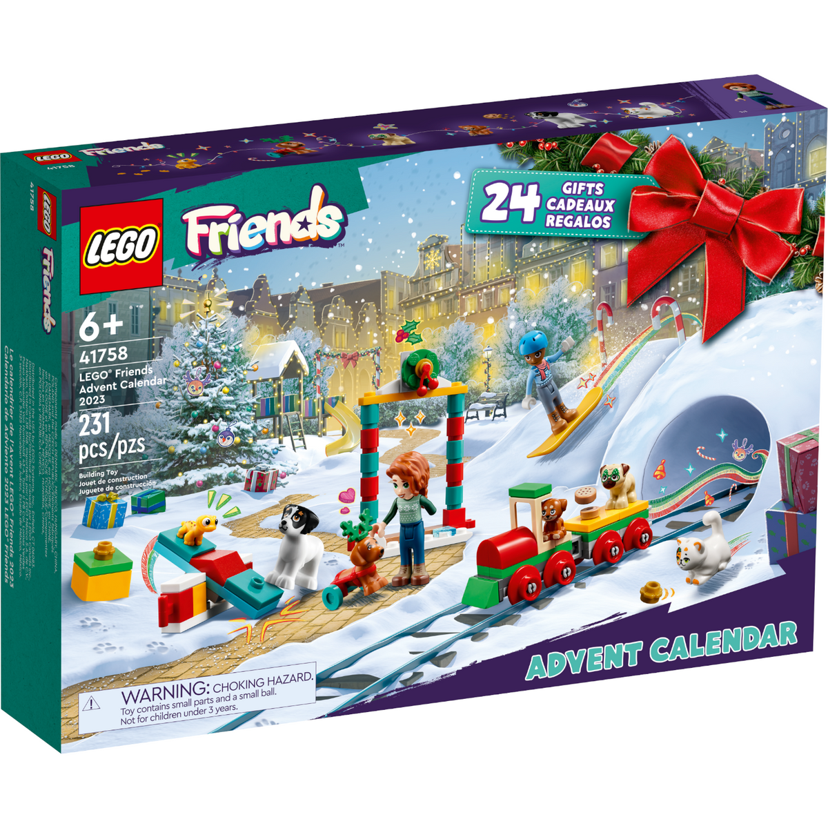 Lego friends christmas advent calendar sale