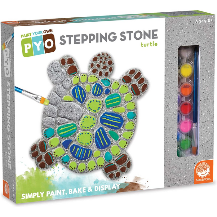 3 | Paint-Your-Own Stepping Stone: Turtle