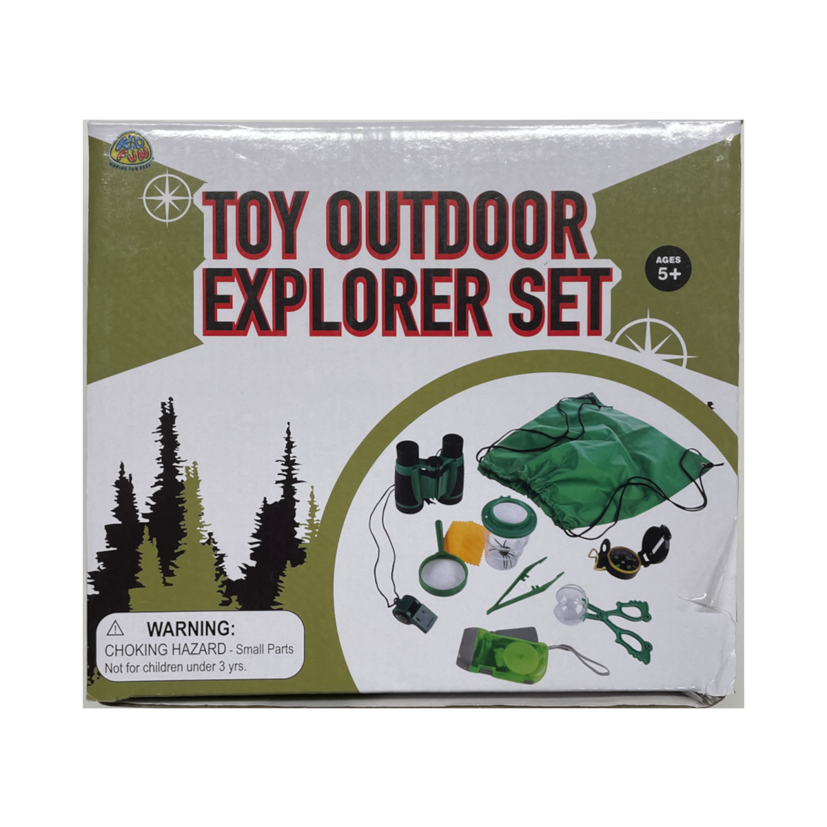 ☆キッズ アウトドアセット★ Kid Fun - 4862 | Toy Outdoor Explorer Set – Castle Toys