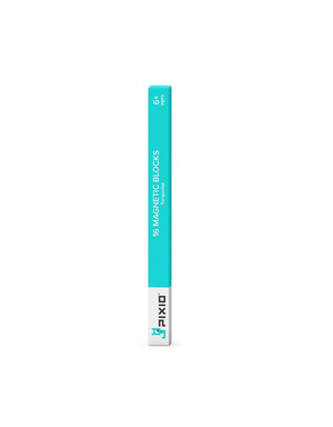 PIXIO - 21106 | Pixio - Turquoise Magnetic Blocks 16PC