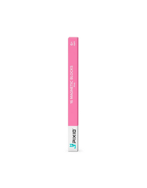 PIXIO - 21110 | Pixio - Pink Magnetic Blocks 16PC