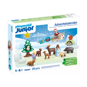 Playmobil - 70297 | 1-2-3 Advent Calendar: Snowy Christmas