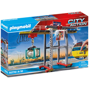 Playmobil - 70770 | City Action: Cargo Crane with Container