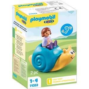 Playmobil - 71322 | 1.2.3: Rocking Snail