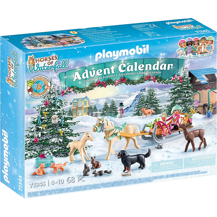 2 | Horses of Waterfall: Christmas Sleigh Ride Advent Calendar