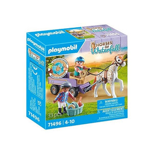Playmobil - 71496 | Horses of Waterfall: Pony Carriage