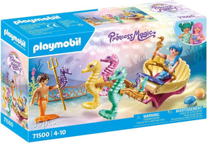 Playmobil - 71500 | Princess Magic: Mermaid Seahorse Carriage