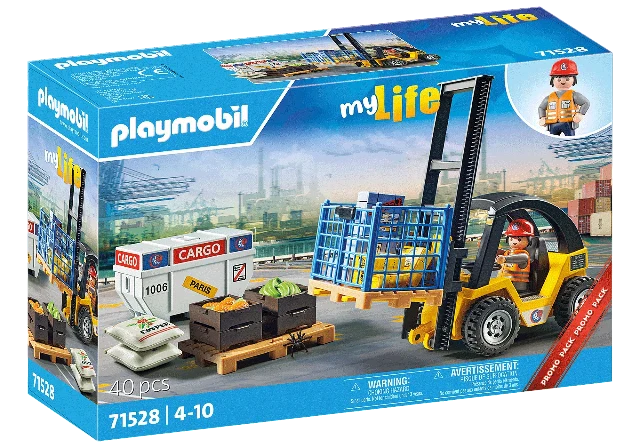 1 | My Life: Forklift Truck with Cargo