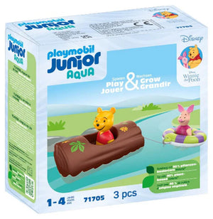 Playmobil - 71705 | Junior & Disney - Winnie the Pooh's and Piglets Water Adventure