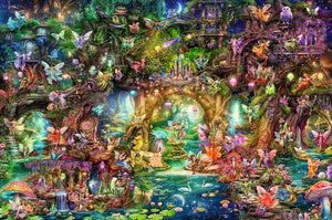 Ravensburger - 12000810 | The Hidden World of Fairies 4000 PC Puzzle
