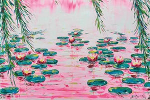 Ravensburger - 12001420 | Pink Water Lillies 4000 PC Puzzle