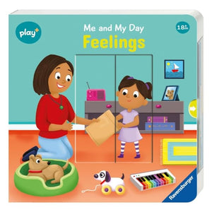 Ravensburger - 13095006 | Me and My Day: Feelings - Infant and Baby Educational Book