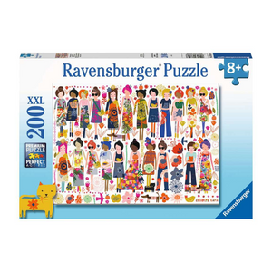 Ravensburger - 13359 | Flowers & Friends - 200 Piece Puzzle