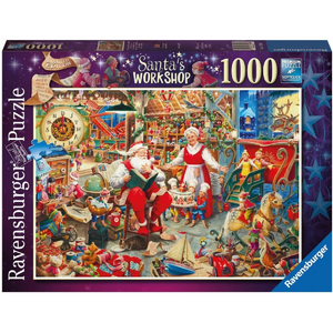 Ravensburger - 17300 | Santa's Workshop - 1000 Piece Puzzle