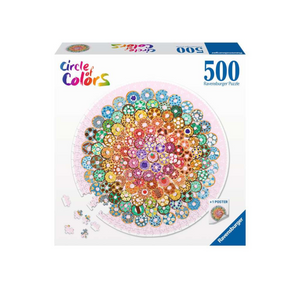 Ravensburger - 17346 | Circle Of Colours: Donut - 500 Piece Puzzle