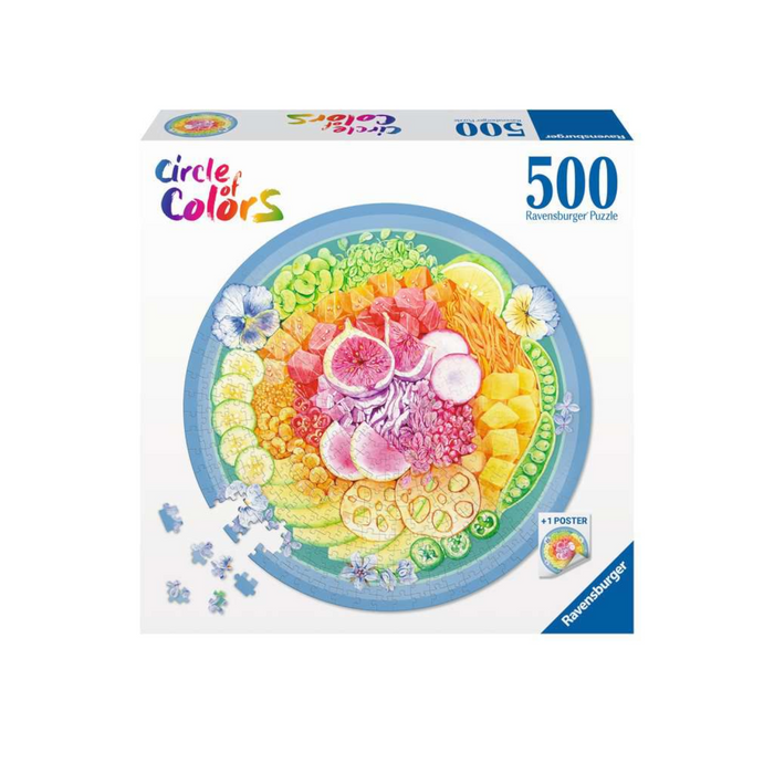 1 | Circle Of Colours: Poke Bowl - 500 Piece Puzzle