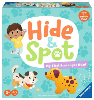 4 | Hide & Spot Preschool Game - Family Scavenger Hunt Activity