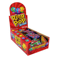 Topps - 00505 | Ring Pops Twisted Spiral - Assorted (One per Purchase)